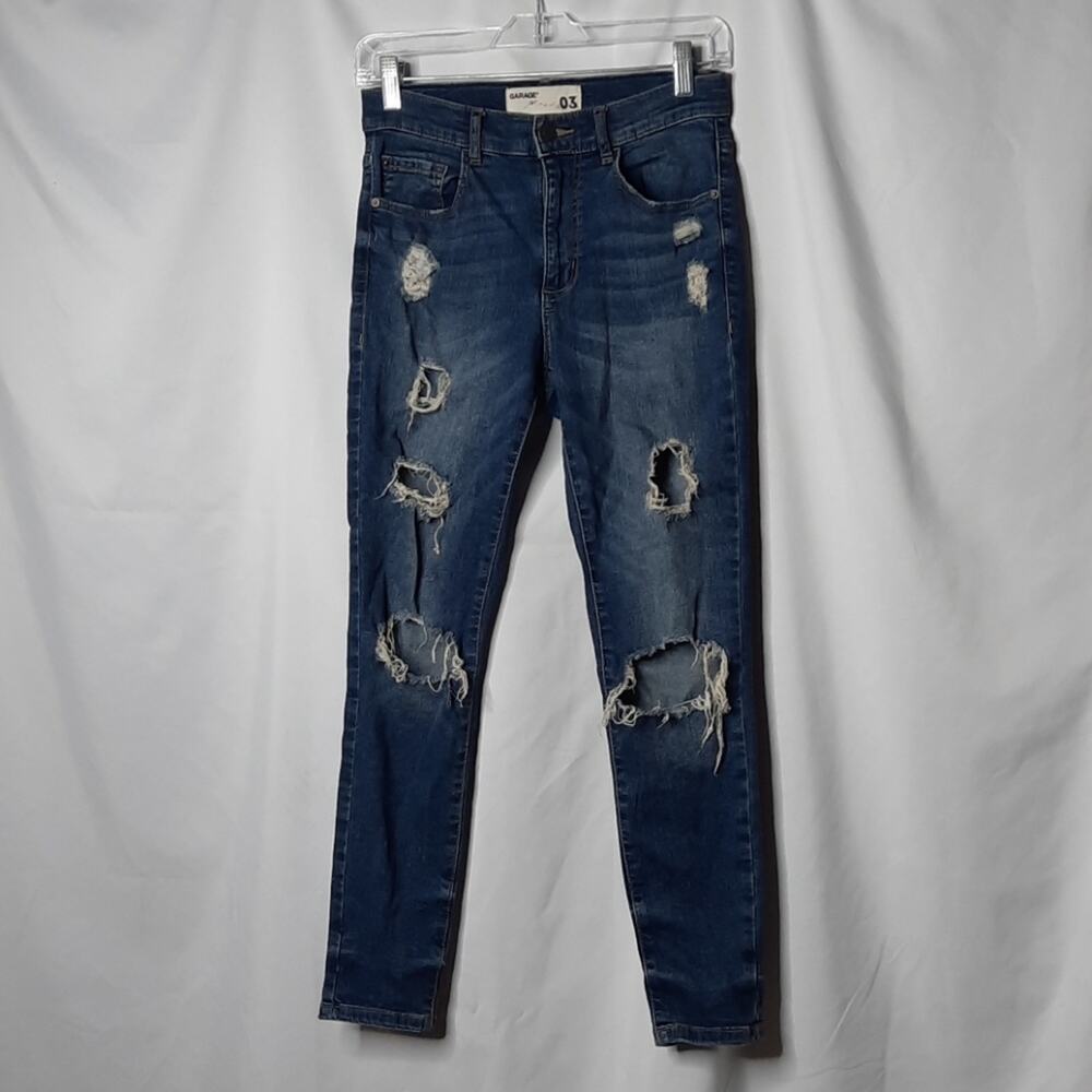 Garage Destroyed Retro High Waist Jeggings Sz 3